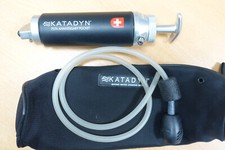 Katadyn Pocket Water Filter for Backpacking, Group Camping & Emergency survie