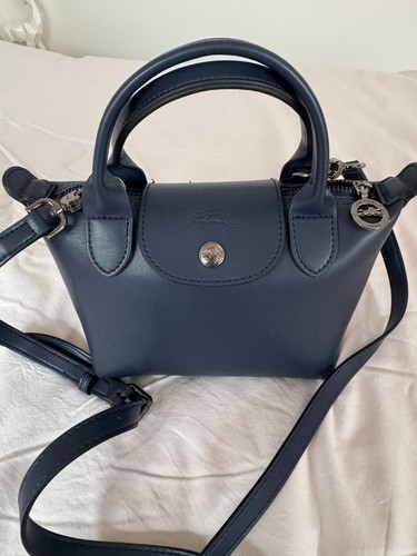 Sac boule longchamp cuir - cuir, xs