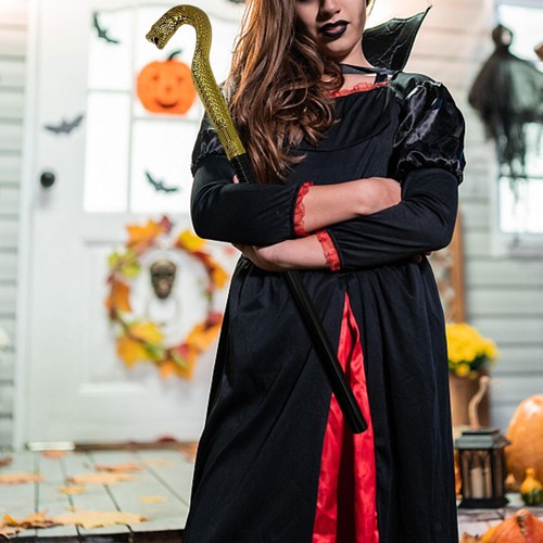Canne serpent halloween - canne,