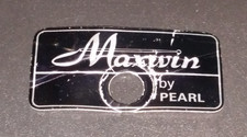Pearl Maxwin MIJ Drum Badge