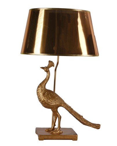 Lampe table dorée de - lampe,