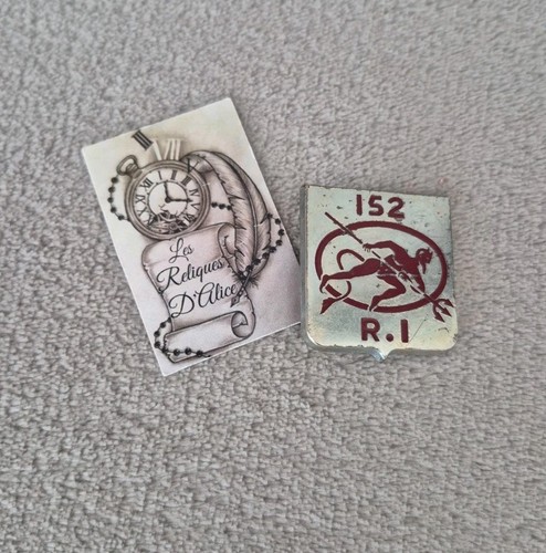 Insigne 152 régiment - insigne, e