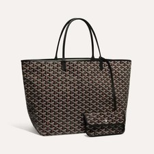 Goyard sac saint louis - sac, noir