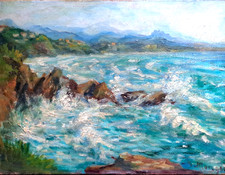 Ancien tableau H/P originale "