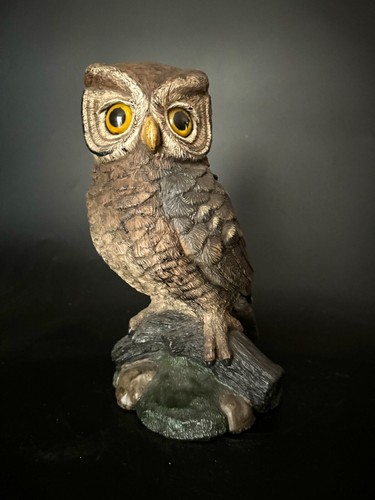 Statue hibou moyen duc - statue, en
