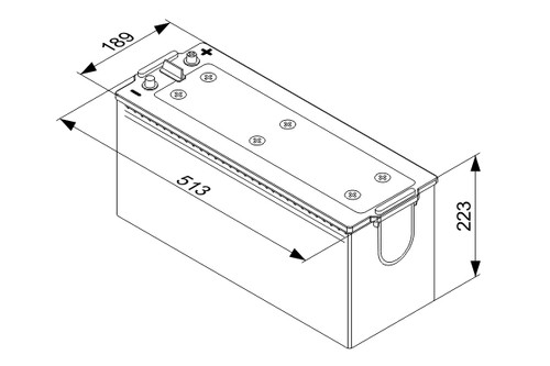 Batterie démarrage pour daf - pour,