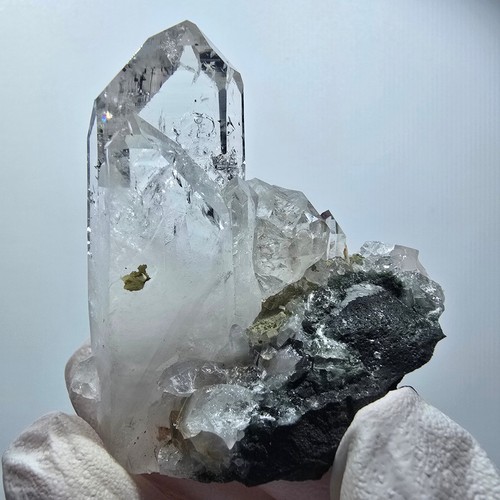 Quartz fantôme lémurien avec