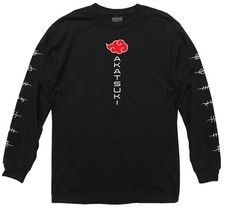 Naruto Shippuden Akatsuki Anti Village Symboles Nuage Anime Unisexe Adulte Long