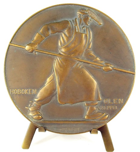 Médaille métallurigy hoboken - métallurigy,