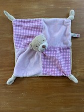 Doudou Semi Plat Carré Ours