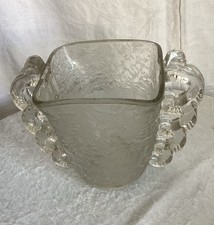 VASE VERRE OPALESCENT PIERRE