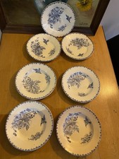 Lot de 7 assiettes creuses