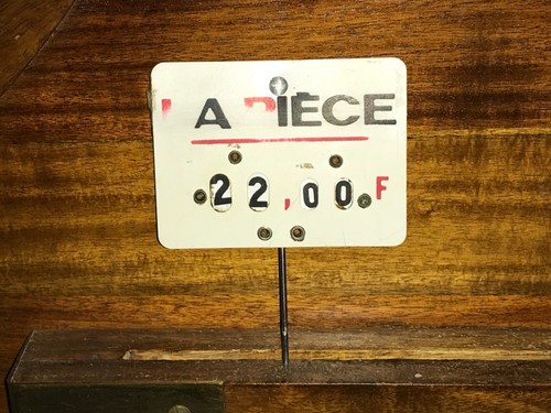 Ancienne étiquette - , de