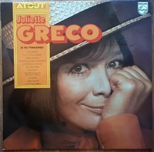 JULIETTE GRECO Jolie Môme 33T LP PHILIPS 6444.544 FERRE BRASSENS FERRAT BEART