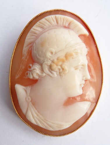 Pendentif massif camée - pendentif, +