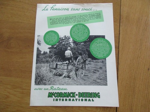 Feuillet fenaison sans souci - fenaison,