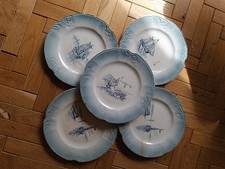 5 Assiettes faïence d'ORCHIES