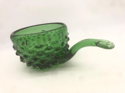 Bol bulles verre vert - en,
