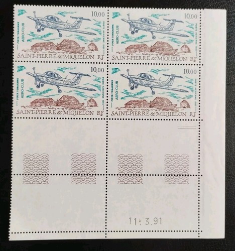 Bloc timbre coin daté - coin, n°