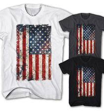 ★T-shirt homme vintage USA drapeau grunge old school jupe neuf S-5XL UG11115★