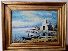 Tableau signé. Paysage De