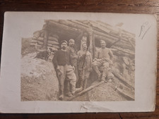Ww1 Photo Poilus Au Front/ Tranchées / Février 1917