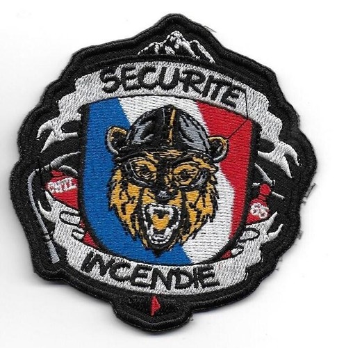 Ecusson pompier securite - pompier,