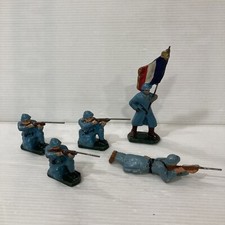 Lot figurines fantassins en