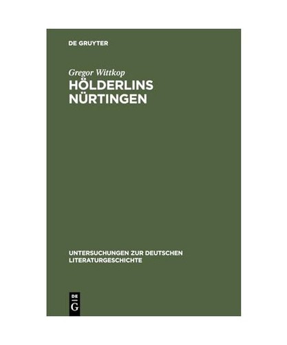 Hölderlins nürtingen - hölderlins,