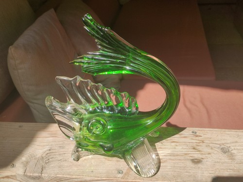 Poisson verre exotique - verre, murano