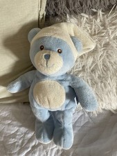 Doudou Peluche Ours Bleu Gipsy