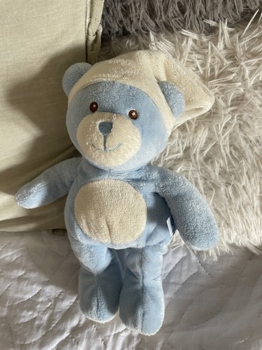 Doudou peluche ours bleu - peluche, gipsy