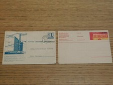 carte postale PTT BUS CFF bahn