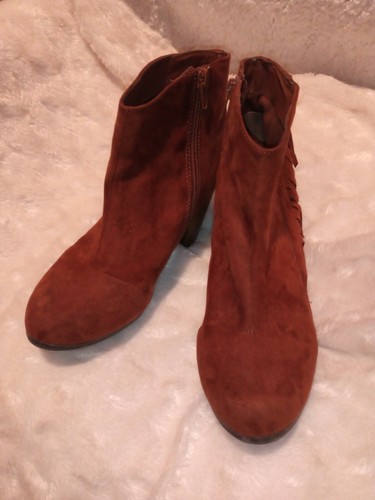 Qupid ankle boots - boots, 6.5