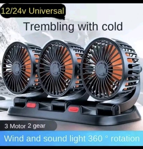 Ventilateur voiture ajustable - ventilateur,