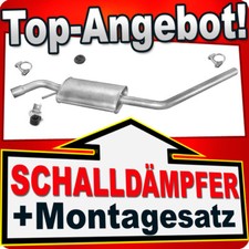 Silencieux central pour échappement VW T4 1.9 TD 2.4 D 2.8 VR6 2.0 2.5 LWB 19...