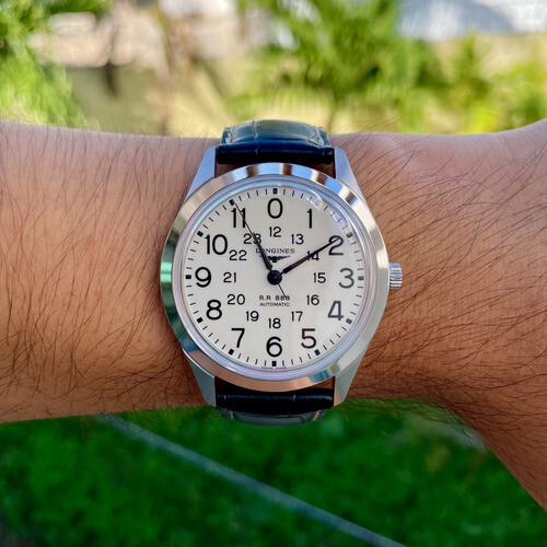 Longines heritage railroad - railroad,