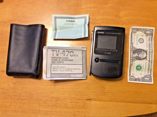 Vintage casio 470 k - casio, b/k