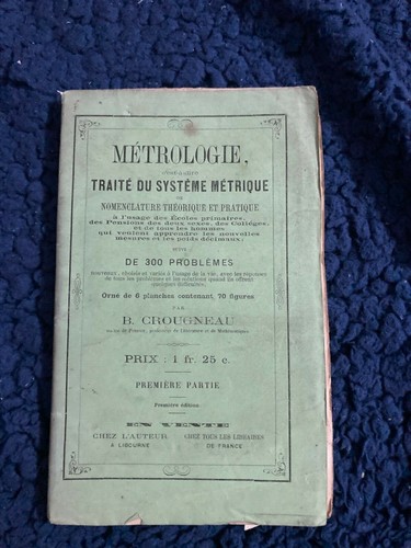 Crougneau metrologie traite - b.,