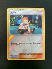 Carte Pokémon REVERSE Chrys 123/147 SL3 Soleil & Lune Ombres Ardentes FR NEUF