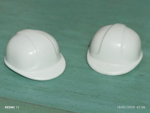 Playmobil casques blancs - playmobil,