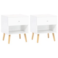 Lot de 2 tables de chevet