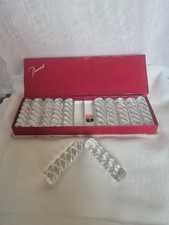 BACCARAT  ENSEMBLE DE 12 PORTE