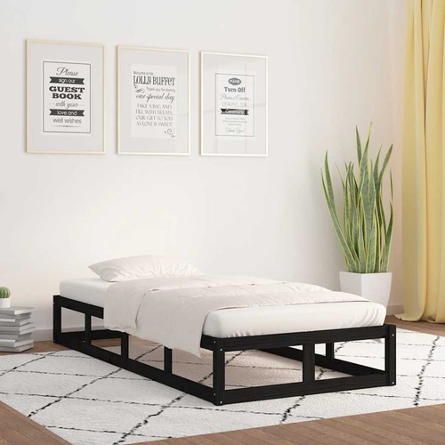Cadre lit blanc 160x200cm - cadre,