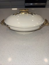 Limoges Porcelain Lidded Oval