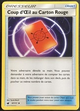 CARTE POKÉMON Coup d’Oeil au Carton Rouge Invasion Carmin 97/111 Excellent état