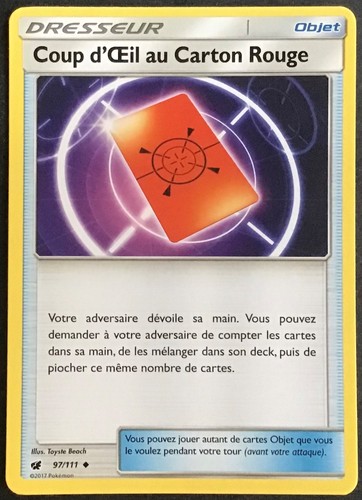 Carte pokémon coup oeil - carte,