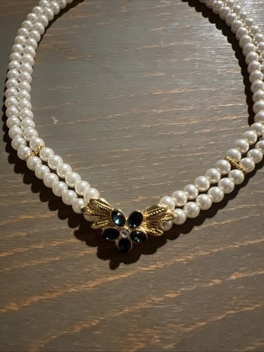 Collier vintage ras cou - ras,