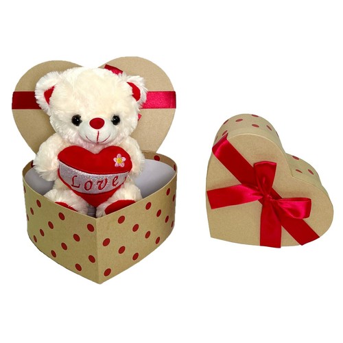 Teddy coeur love 22cm - ",