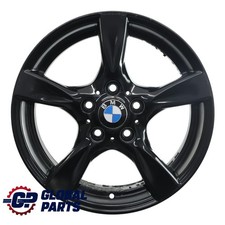 BMW E81 E82 E87 Jante En Alliage Noir 17" À Rayons Étoile 371 7J ET:47 6795561